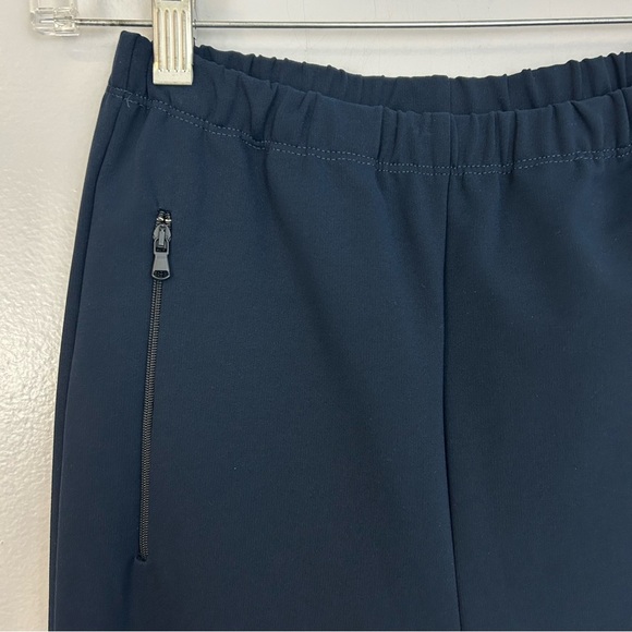 NWT Wardrobe NYC  Navy Blue Front Zip Ankle Leggings/Pants Size Large - Picture 6 of 16